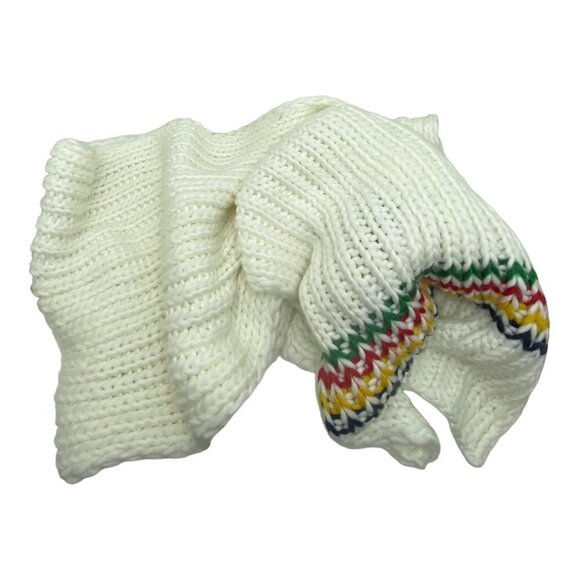 Hudson's Bay HBC Stripes Chunky Knit Scarf - Picture 2 of 5